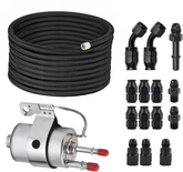 EVIL ENERGY EVIL ENERGY LS Swap Fuel Filter Regulator 58PSI with 6AN PTFE EFI Fuel Hose Kit